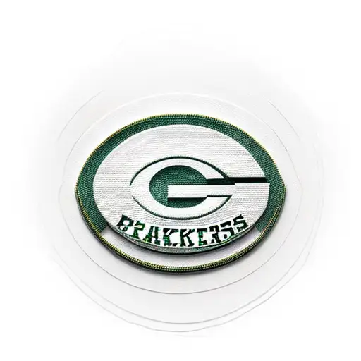 Green Bay Packers Logo with Stadium backdrop tattoo design idea