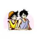 Luffy and Ace tattoo design idea