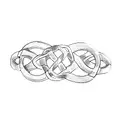 a celtic knot ring tattoo design idea