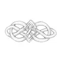 a celtic knot ring tattoo design idea