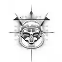 Hieroglyphs Derrick tattoo design idea