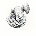pennywise 1986 tattoo design idea