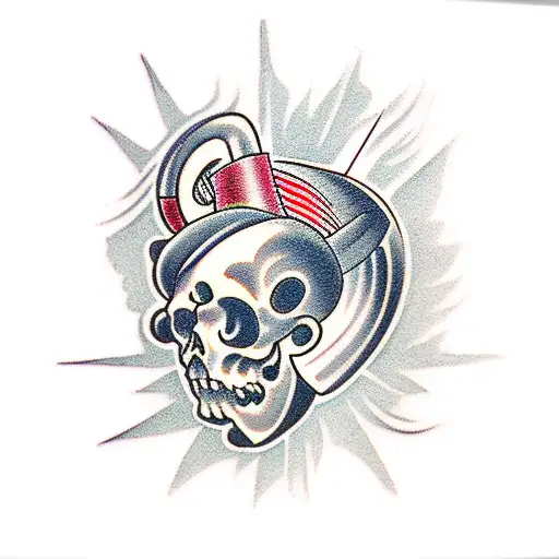 volume up tattoo design idea