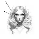 doodle tattoo design idea