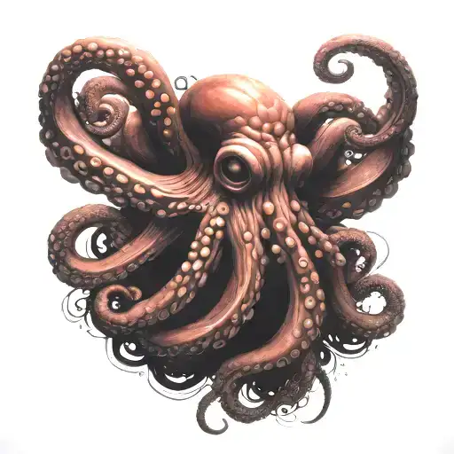 octopus tattoo design idea