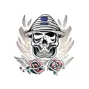 Alejandro magno tattoo design idea