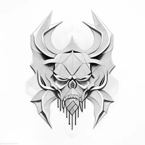 Papel keys, illuminate  tattoo design idea