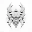 Papel keys, illuminate  tattoo design idea