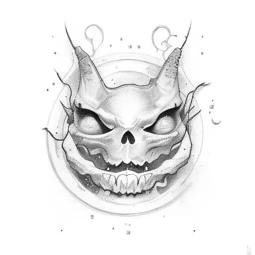 Simon ghost riley tattoo design idea