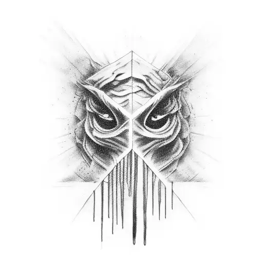 sight silent hill tattoo design idea