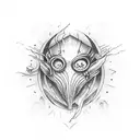 sight silent hill tattoo design idea