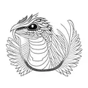 quetzal tattoo design idea