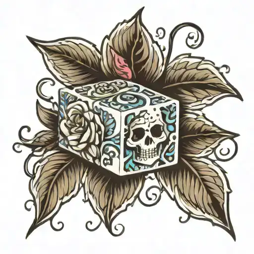 Sugar Cube tattoo design idea