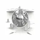 proverbs 13:20 with red and black ink  tattoo design idea