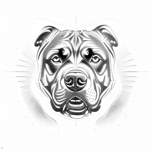rottweiler  tattoo design idea