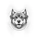rottweiler  tattoo design idea