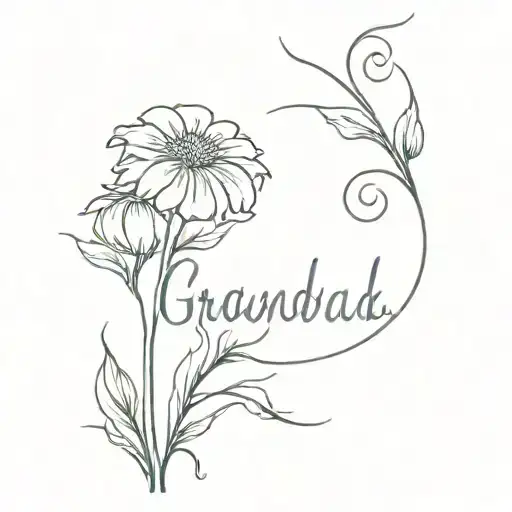 grandma memorial tattoo tattoo design idea