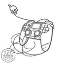 gamer tattoo design idea