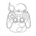 gamer tattoo design idea