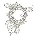 henna design tattoo design idea