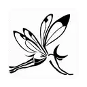 Tinkerbell tattoo design idea