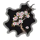 cherry blossom tree  tattoo design idea