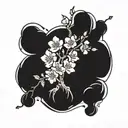 cherry blossom tree  tattoo design idea