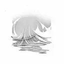 sound wave equalizer tattoo design idea