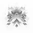 sound wave equalizer tattoo design idea