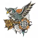 hipster tattoos inspired tattoo design idea