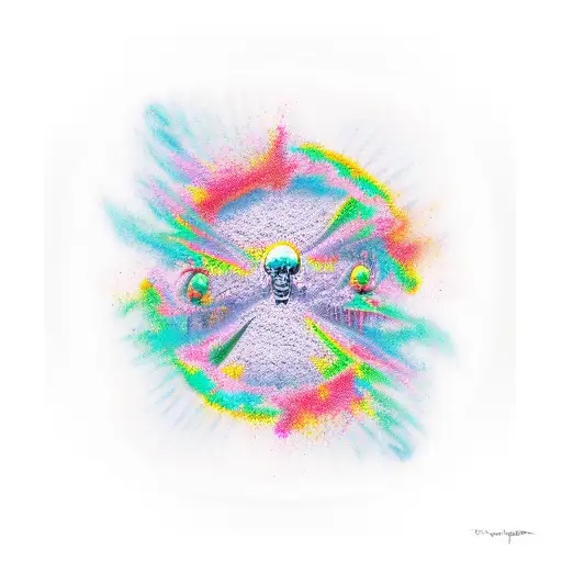 live forever tattoo design idea