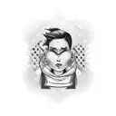 stop crying your heart out tattoo design idea