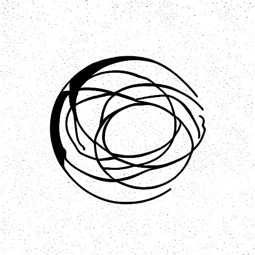 Virgo and Scorpio signs earth and water balancing  tattoo design idea