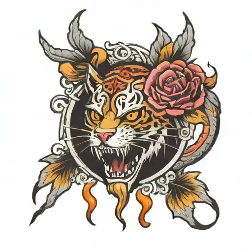 Fear is temporary, sorrow is permanent tattoo design idea
