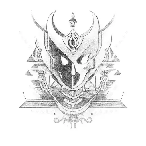 Chao Phraya River  tattoo design idea