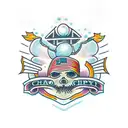 Chao Phraya River  tattoo design idea