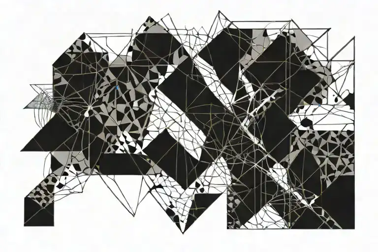 Collarbone tattoo design idea