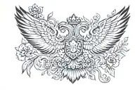 Russia tattoo design idea