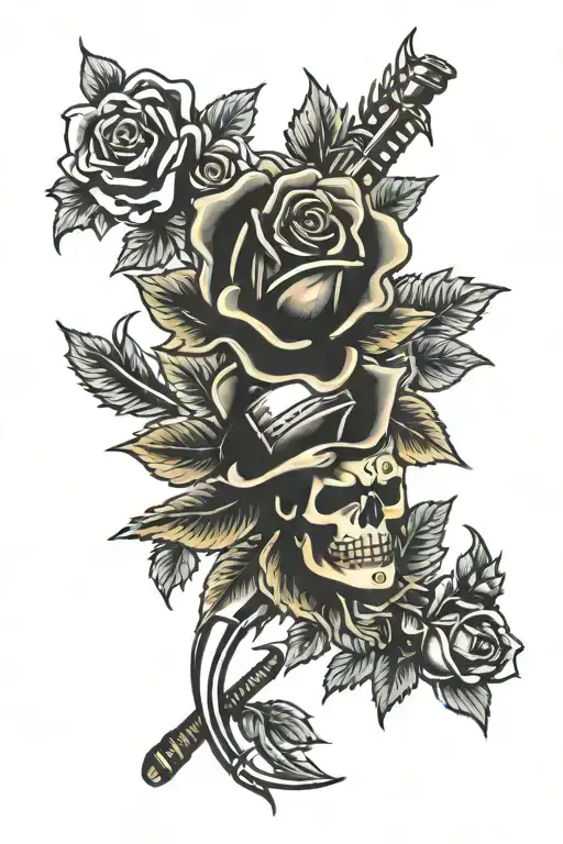 Guns N' Roses tattoo design idea