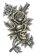 Guns N' Roses tattoo design idea