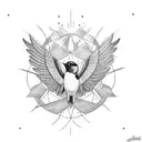 Swallow tattoo design idea