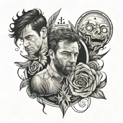 a tattoo inspired by the HBO television show "the leftovers"  tattoo design idea