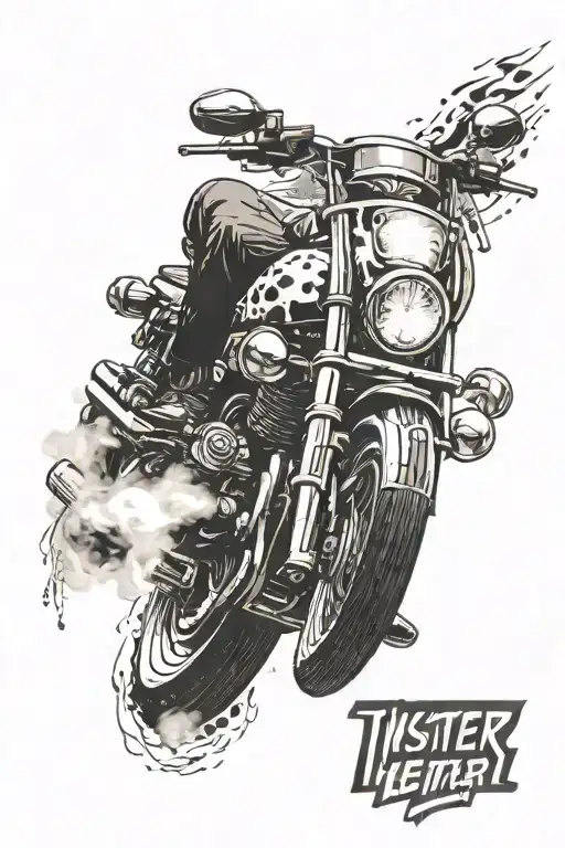 memorial for brother with motorcycle, twisted metal, crash bandicoot and gta vice city punk Cadillac  tattoo design idea