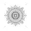 Mandala tattoo design idea