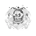 smiling beer that says most hated tattoo design idea