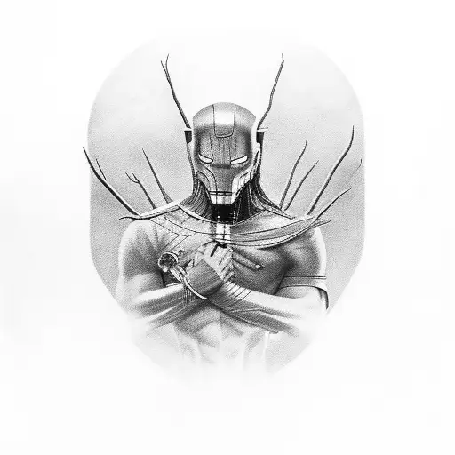 I love you 3000 tattoo design idea