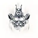 thor tattoo design idea