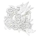 honor courage loyalty tattoo design idea