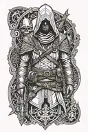 assassin's creed tattoo design idea