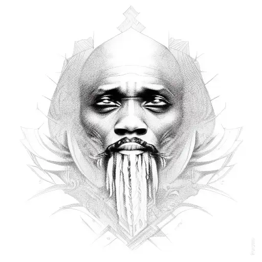 who jah bless no man curse tattoo design idea